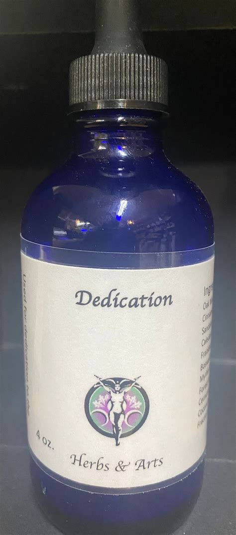 Dedication House Blend Oil – Herbs and Arts