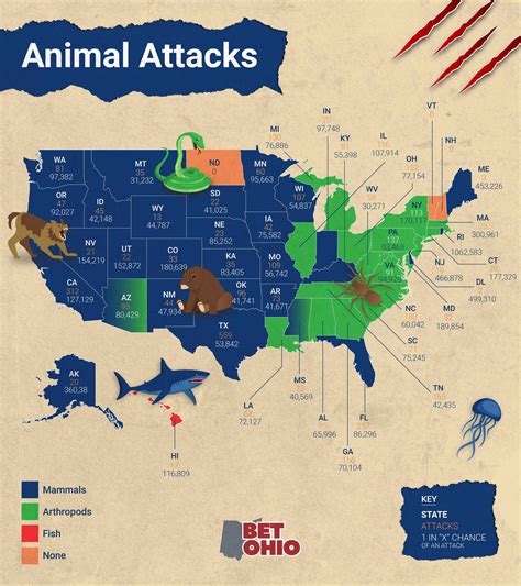 Most Dangerous Animals Chart