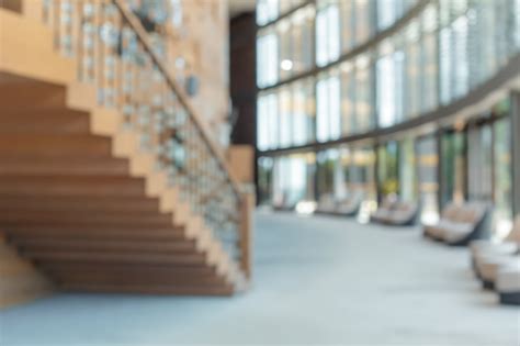 Blurred office interior space | Premium Photo