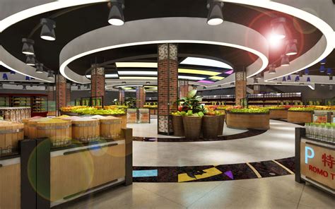 百货商场设计案例：黄州商城世纪华联店-天霸设计