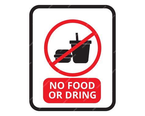No Food Sign