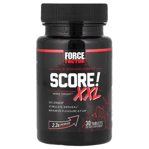Force Factor, SCORE! XXL, Male Enhancement, 30 Tablets