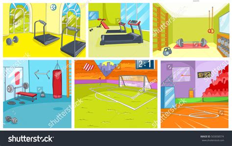 Sports Centre Cartoon 的图像结果