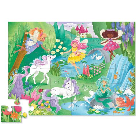 Crocodile Creek Magical Friends Floor Puzzle x 36 – K and K Creative Toys