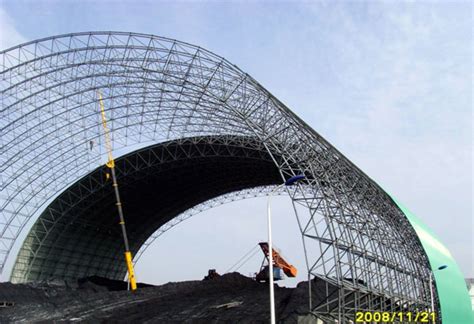 雅安煤棚网架 - 成功案例 - 四川祥翔瑞钢结构有限责任公司