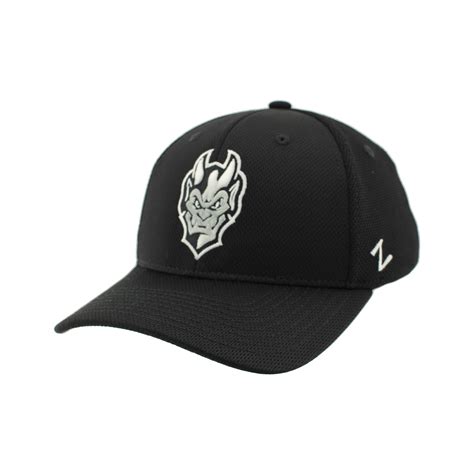 Greensboro Gargoyles Smash Black Silvery Sub 3D Emb Fitted Hat