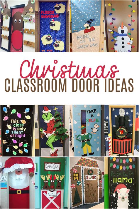 Santa Classroom Door Decorations