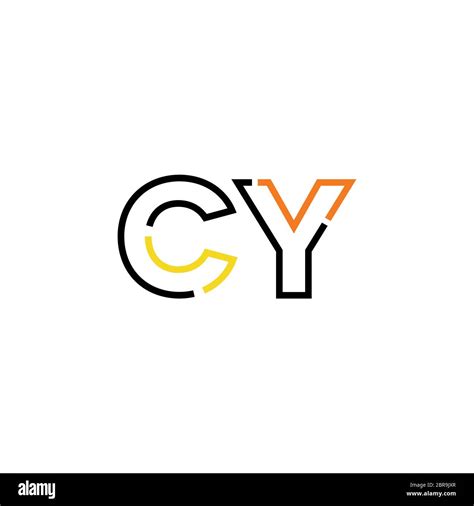 Letter CY logo icon design template elements Stock Vector Image & Art ...