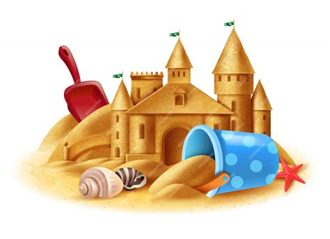 Sand Castle Clip Art