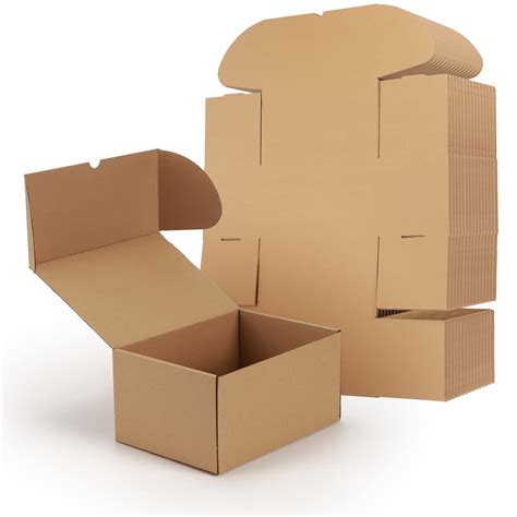 Eympeu Shipping Cardboard Boxes 10x7x5 Inch 25 4x17 8x12 7cm ...