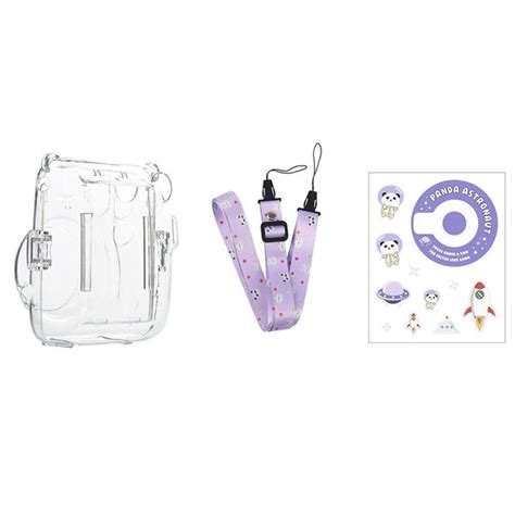 Stela Instax mini 11 camera crystal Transparent case bag – Stela Global