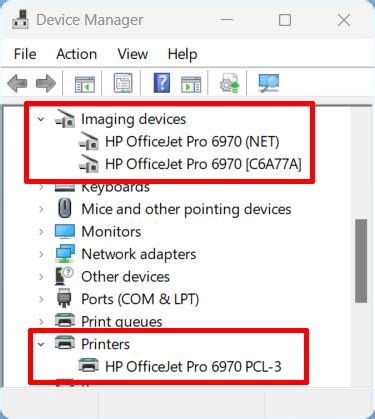 Device Manager Printer Driver 的图像结果