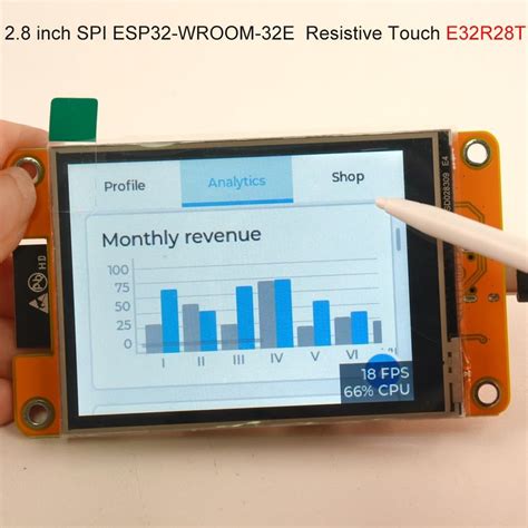 DIYmalls 2.8 inch ESP32 SPI Display E32R28T Resistive India | Ubuy