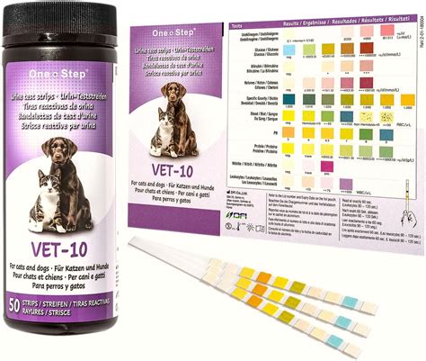 One Step Pet Urine Testing Strips - 50 Parameter Tests for India | Ubuy