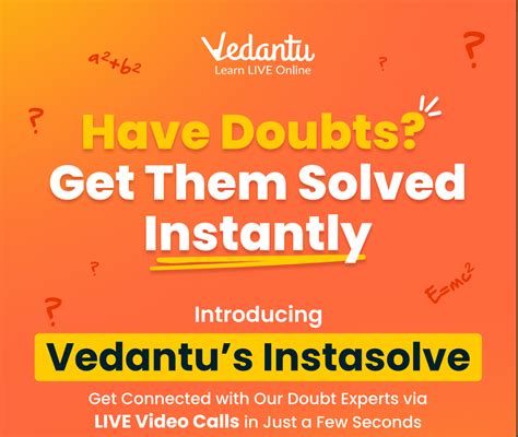 Instasolve - Doubt App – Vedantu