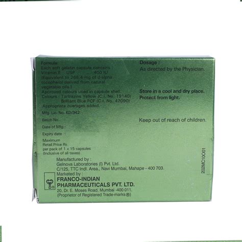 Buy Natvie 400 Capsule | 19 Minutes Delivery | Apollo Pharmacy
