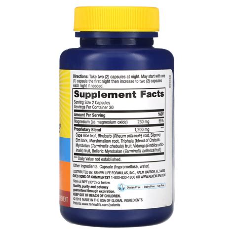 Renew Life, Cleanse More, 60 Vegetarian Capsules