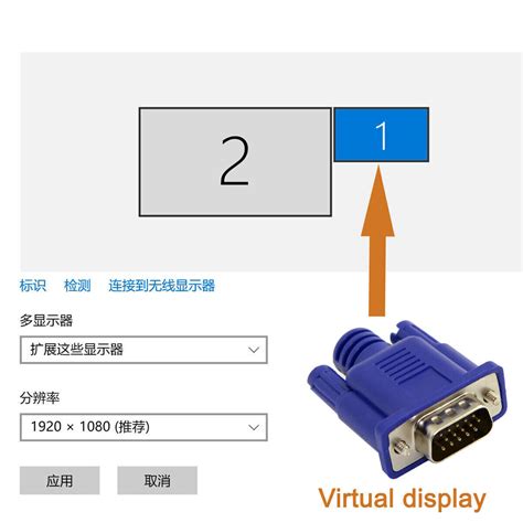 Xiwai VGA Adapter Monitor Virtual Display Converter | Ubuy India