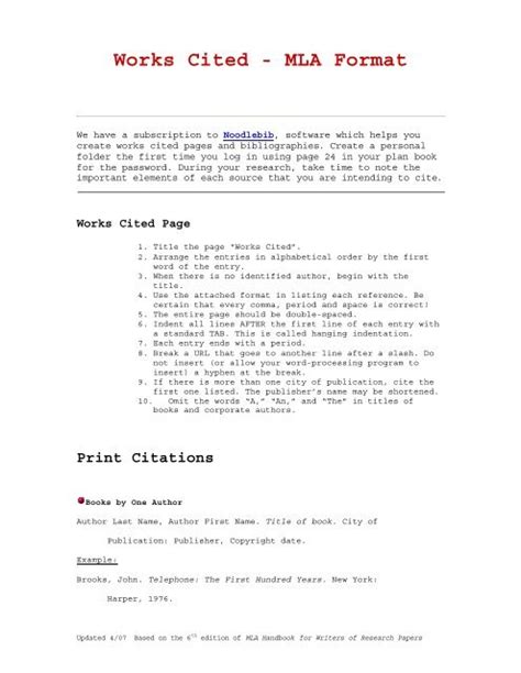 Image result for APA Format Works Cited