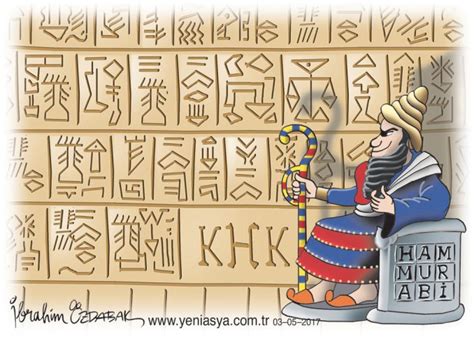 Hammurabi Kanunları | İbrahim Özdabak Karikatürleri