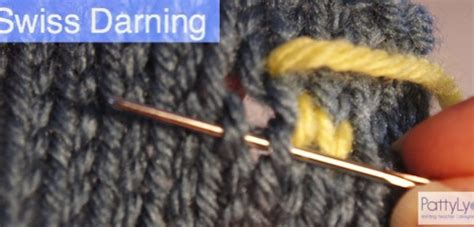 Swiss Darning Tutorial 的图像结果