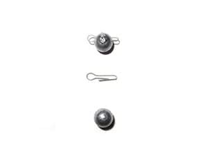 JIG HEADS Sinkers Lead "Cheburashka" For Soft Lures 50 pcs 1-10 grams ...