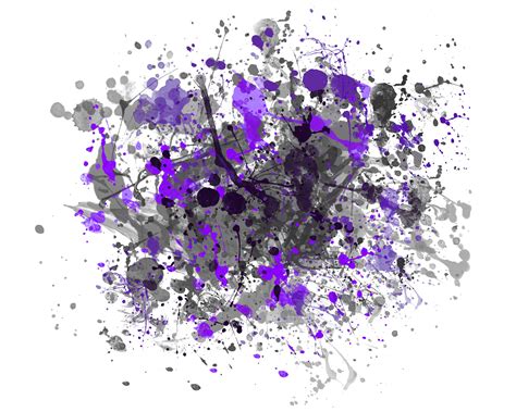 Background Paint Splatter Grey Purple Splash Frame Splatter Background ...