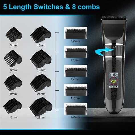 Buy TORYO Professional Hair Clippers for Men - Cordless Clippers ...