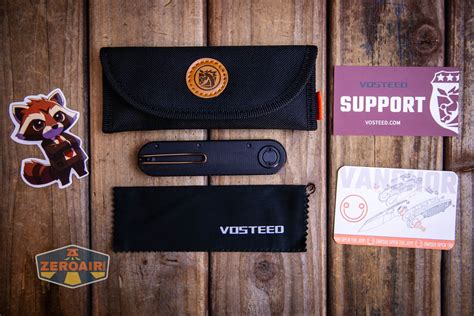 Vosteed Corgi V 295 Vanchor Lock Knife Review - ZeroAir Reviews
