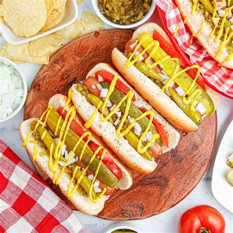 Chicago Style Hot Dog Recipe - Food Lovin Family