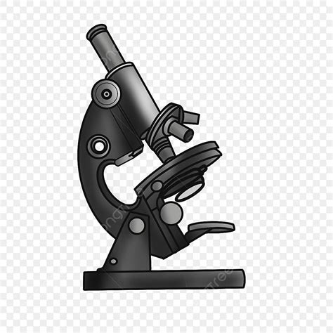 Black Microscope PNG Picture, Black Microscope Clip Art, Black ...