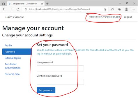 Image result for Create a New Password Microsoft