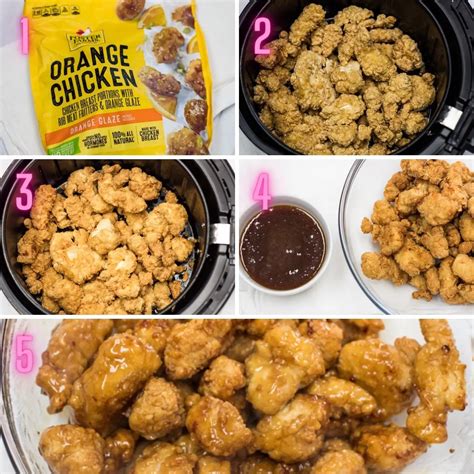 Frozen Orange Chicken in the Air Fryer (Super Easy!) | Bake It With Love