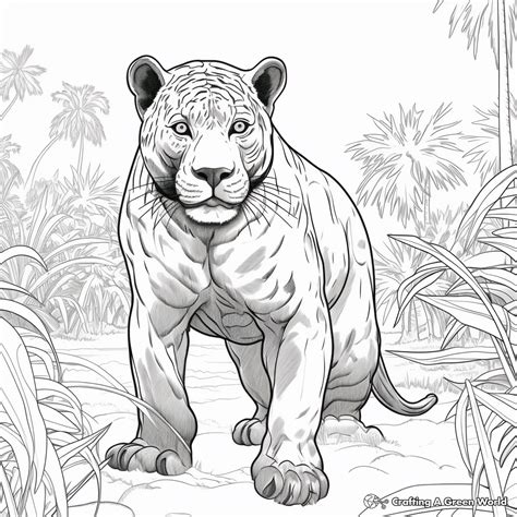 Black Panther Animal Coloring Pages - Free & Printable!