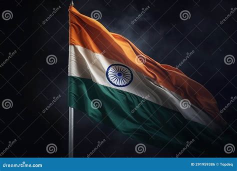 Republic of India Flag Patriotic Country Symbol Stock Illustration ...