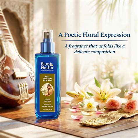 Nargis Long Lasting Body Mist for Men & Women – Blue Nectar