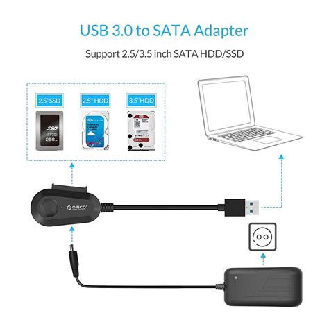 ORICO 35UTS 3.5 inch USB 3.0 Hard Drive Adapter SATA III - TPSTech ...