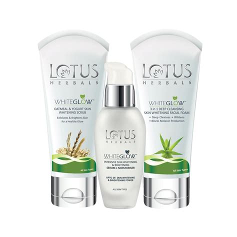 Buy Lotus Herbals White Glow Serum Moisturiser 30ml and White Glow ...