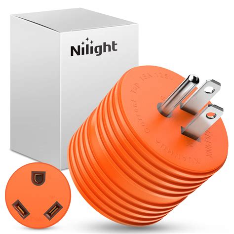 Amazon.com: Nilight 15 to 30 Amp RV Power Adapter 110 Volt Heavy Duty ...