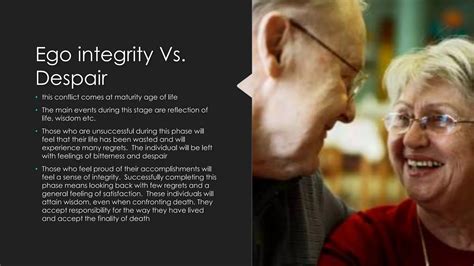 Erikson’s eight stages of life theory | PPTX