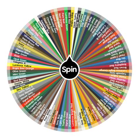 Image result for Random Spin Color Wheel