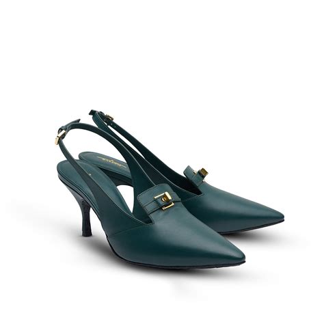 Mules Mai with Lock in Green – NATIVE DUBAI - native to dubai
