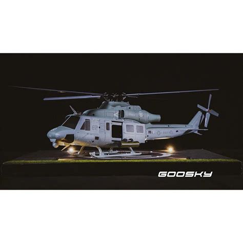 Goosky E2 UH-1Y Venom BNF 500 Size High-Performance Electric RC ...