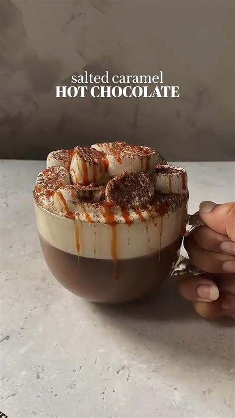 Salted caramel hot chocolate – Artofit