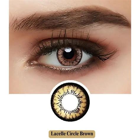 BAUSCH & LOMB LACELLE CIRCLE COLOR CONTACT LENSES (2 LENSES/BOX)