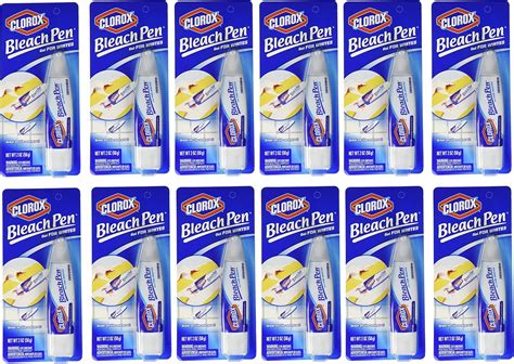 Clorox Bleach Pen, Case Pack, Twelve - 1 Count Packages, 2 Ounces Each ...