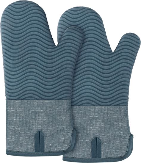 Amazon.com: BONTHEE Oven Mitts Heat Resistant Oven Gloves for Kitchen ...