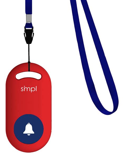smpl Add-On SOS/Help Pendant - Part of The Alerts System, Wearable ...