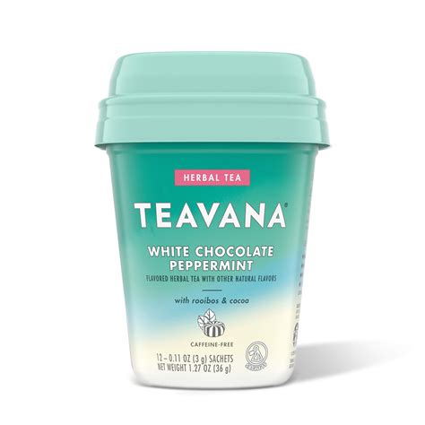 Buy Teavana Caffeine Free Herbal Tea — White Chocolate Peppermint with ...