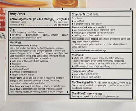 Cepacol Extra Strength Sore Throat Lozenges, Powerful Symptom Relief ...